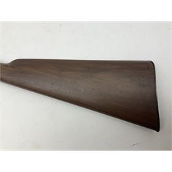 REGISTERED FIREARMS DEALER ONLY AS ONE BARREL OUT-OF-PROOF -  – Belgian .410 folding side-by-side double barrel hammer shotgun with 66cm(26