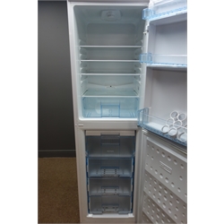  Beko CXF5104W fridge/freezer, W56cm, H182cm, D62cm (This item is PAT tested - 5 day warranty from date of sale)   