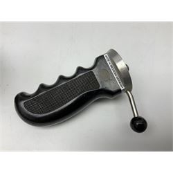 Arriflex 16SB camera body, serial no. 1784, with ' Carl Zeiss Distagon 1:2 f=8mm' lens, serial number 3860224, 'Carl Zeiss Jean Tessar 2/16' lens, serial no 3624355, camera pistol grip and other accessories, in fitted hard case