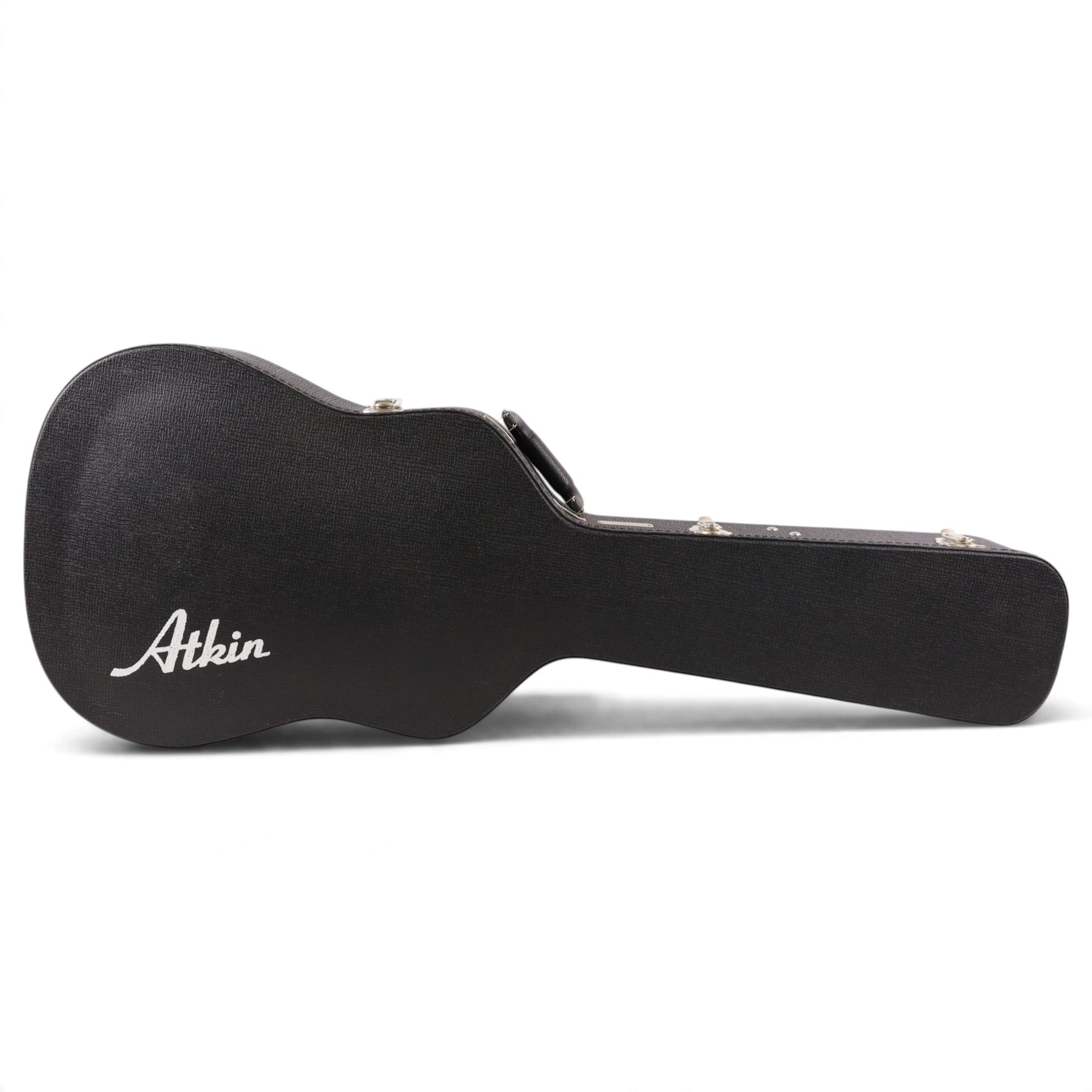 Atkin Essential Dreadnought acoustic guitar, serial no. 1875, circa 2022, signed to interior label, with light aged finish in custom TKL carry case with Atkin logo, guitar L102cm