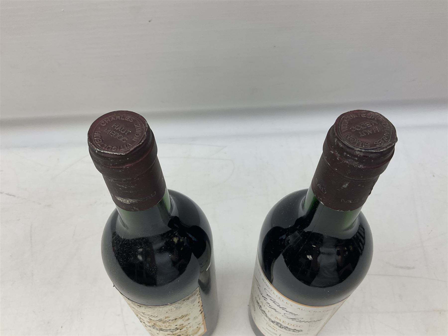Chateau Lestage Simon 1990, Haut-Médoc, 750ml, 13% vol, seven bottles