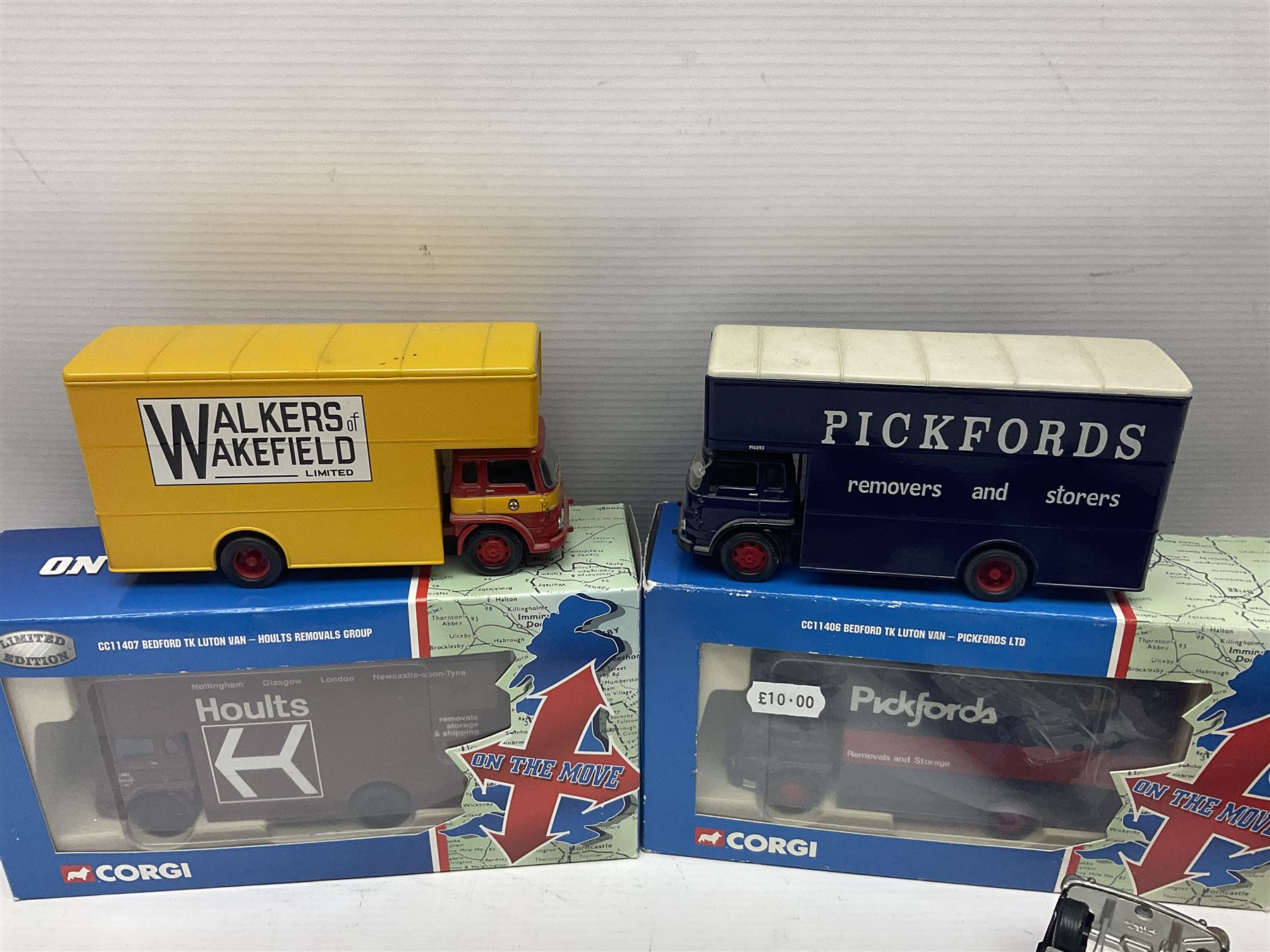 Corgi - approximately forty die-cast models of various scales to include ‘On the Move’ CC11406 and CC11407, both boxed; Renault 16, Ford Consul Classic, Vanwall Racing Car etc 