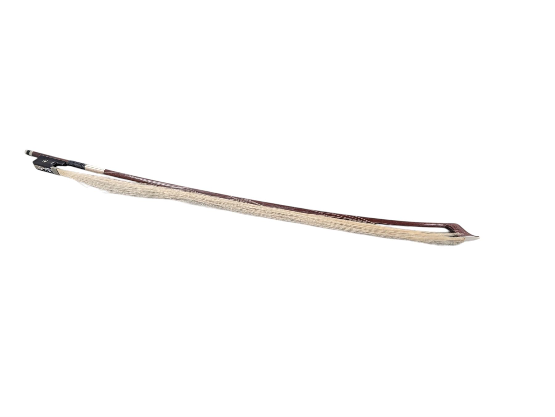 Early 19th century English cello by Samuel Gilkes of London, circa 1820, with two piece back and pine table finished in a golden brown varnish, certificate of authenticity from D.R Hill & Son, Buckinghamshire, numbered H494 in their records, in Hiscox hard case, with two horse hair cello bows, the first an English example stamped Ferranda Millars Liverpool, the second a German example stamped R. Paesold, both with ebonised mother of pearl/abalone frogs and ivory tip plates
This item has been registered for sale under Section 10 of the APHA Ivory Act