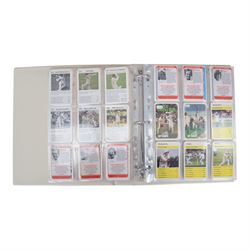 Collection of Edwardian and later Cricket related trading and cigarette cards, including complete set of fifty 1908 Will's Cigarettes Cards, fifteen 1922 The Boys Realm Famous Cricketers cards, part set of 1926 Players Cricketers Caricatures by RIP,  full set of sixteen 1958 Master Cricketing Series New Zealand, complete set of twenty five 1953 Mornflake Test Cricketers, etc, housed in three albums