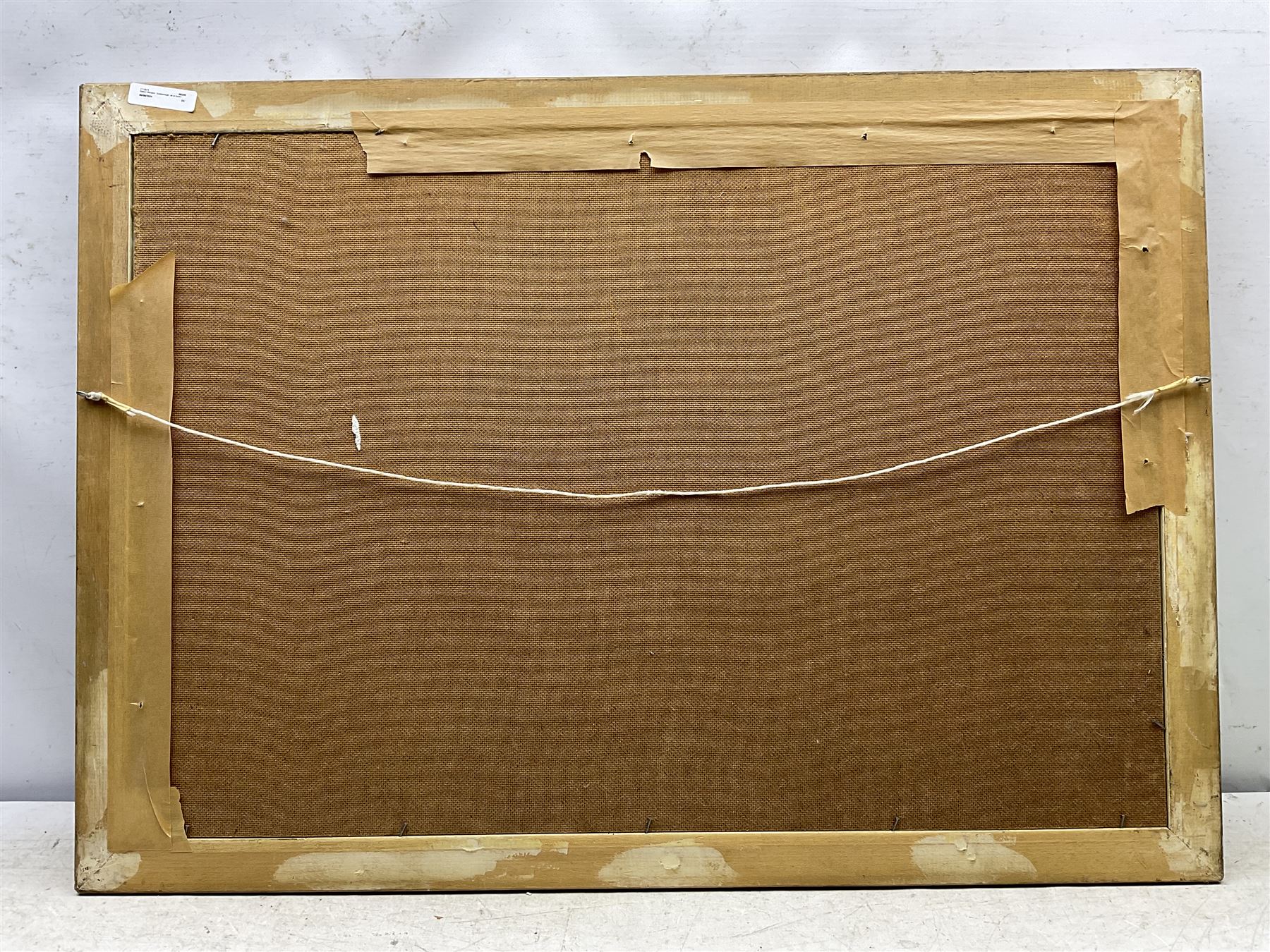 Robert Sheader (British 20th Century): Scarborough and the Storm, oil on board signed 54cm x 80cm