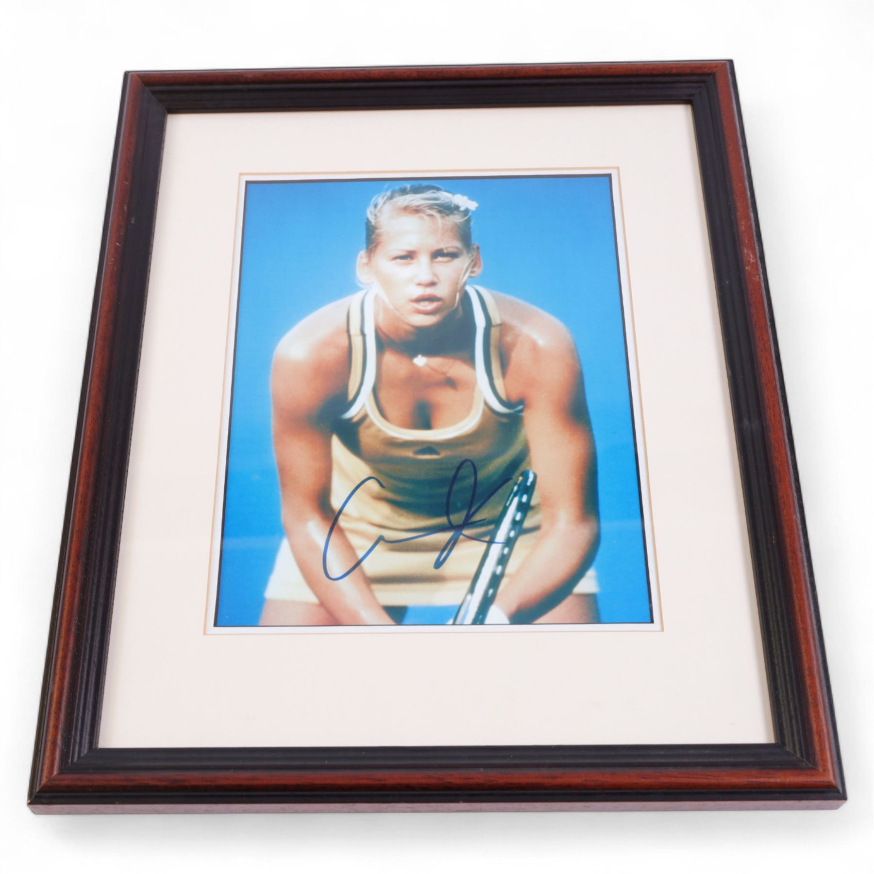 Collection of sporting related prints, some signed, some with printed signatures, including Pele and Michael Schumacher