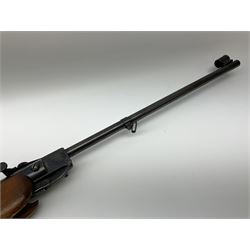 Hoffman Premier Model HW35 .22 air rifle with break barrel action, serial no.649091, L113cm overall