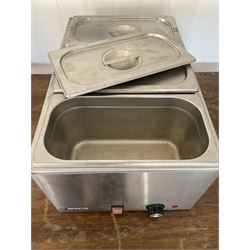 Apollo ABM 1.3KW Bain Marie - THIS LOT IS TO BE COLLECTED BY APPOINTMENT FROM DUGGLEBY STORAGE, GREAT HILL, EASTFIELD, SCARBOROUGH, YO11 3TX