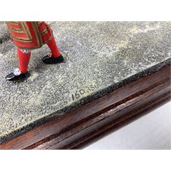 Border Fine Arts The Coronation 1953, model No. B0810, and sculpted by Ray Ayres, limited edition 150/350, with original box and certificate, L70cm  
