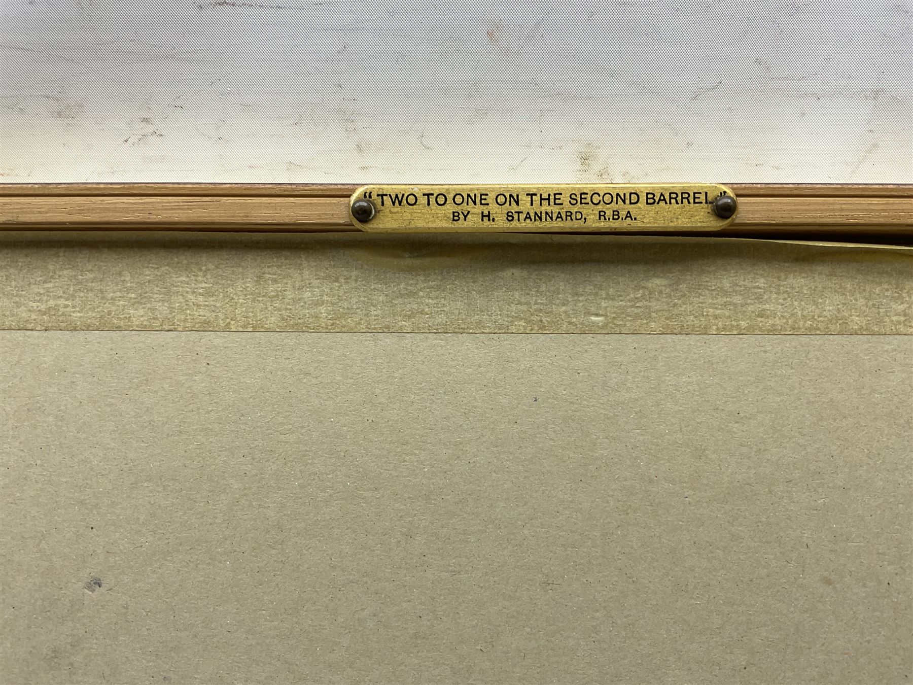 Henry John Sylvester Stannard RBA (British 1870-1951): Flushing Pheasants, watercolour signed 31cm x 52cm 