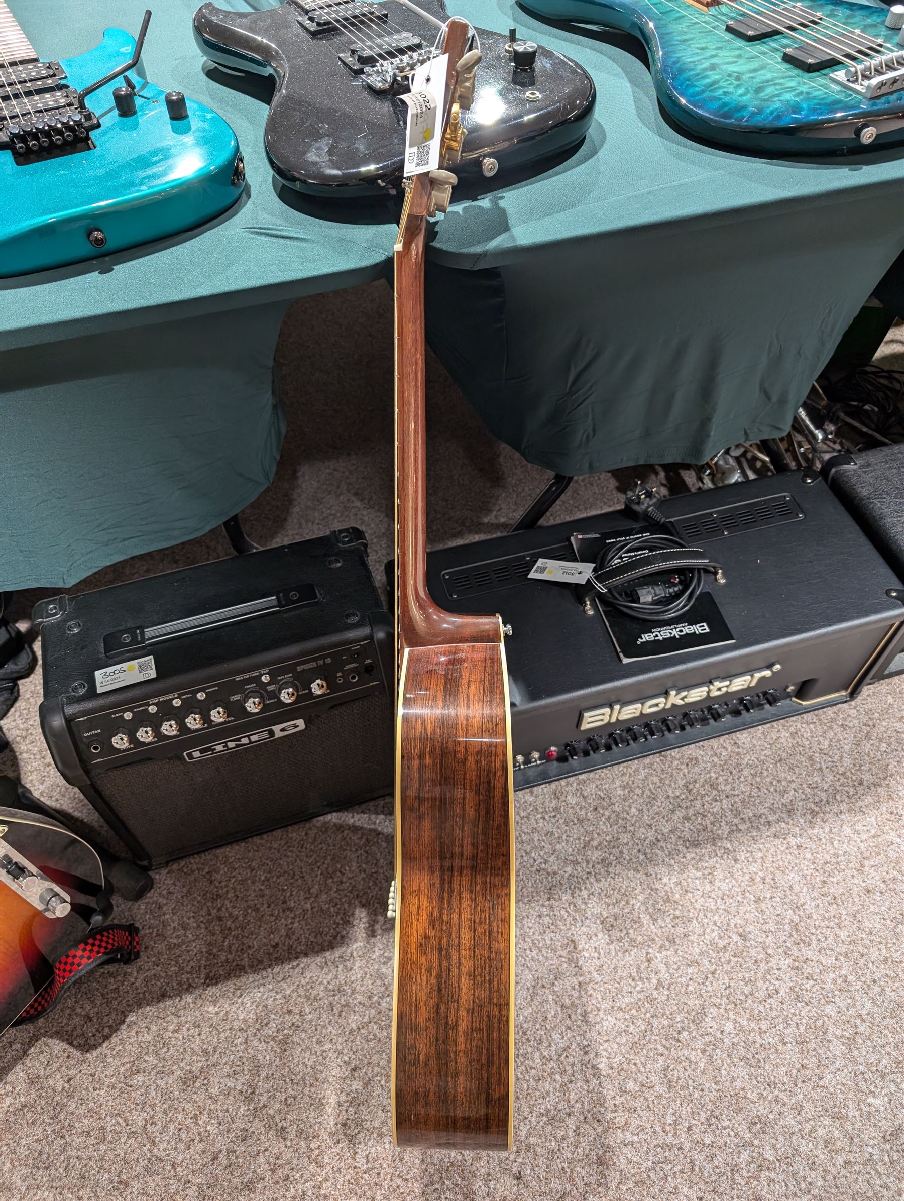 1970s Japanese Yamaha FG-280 acoustic guitar, L102cm