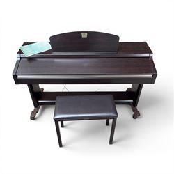 Yamaha Clavinova CLP-920 electric piano, with stool