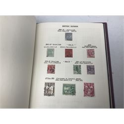 World stamps including Australia, Barbados, Hong Kong, Jamaica, Western Australia, Tonga, South Africa etc, housed in nine albums/folders
