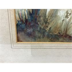 John Whitmore Howey (British 1946-): Lake District Landscapes, pair watercolours signed, dated 1979 verso 22cm x 27cm (2) 
Notes: John is the son of fellow artist Robert Leslie Howey (1900-1981), and grandson of Staithes Group member John William Howey (1873-1938).