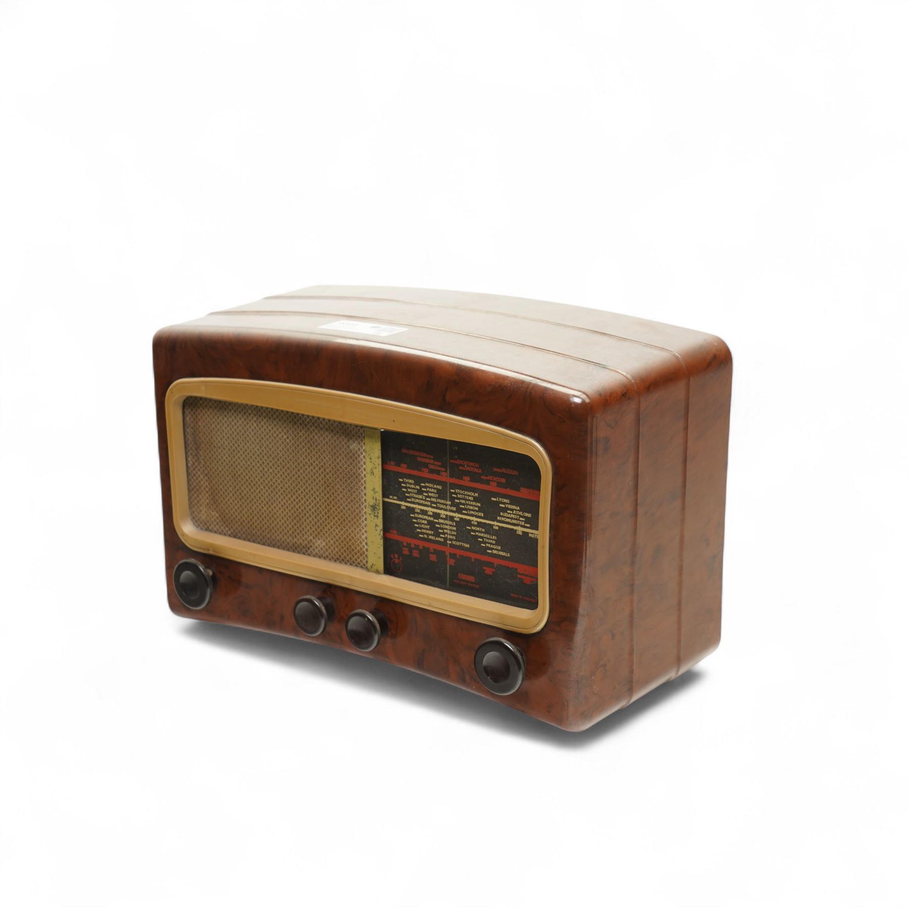 Vintage Cossor Melody Maker radio in bakelite case