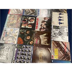 The Beatles vinyl LPs including 'Past Masters', 'Sgt Peppers Lonely Hearts Club Band', 'Rubber Soul', 'Let It Be', 'Yellow Submarine Songtrack' etc (23)