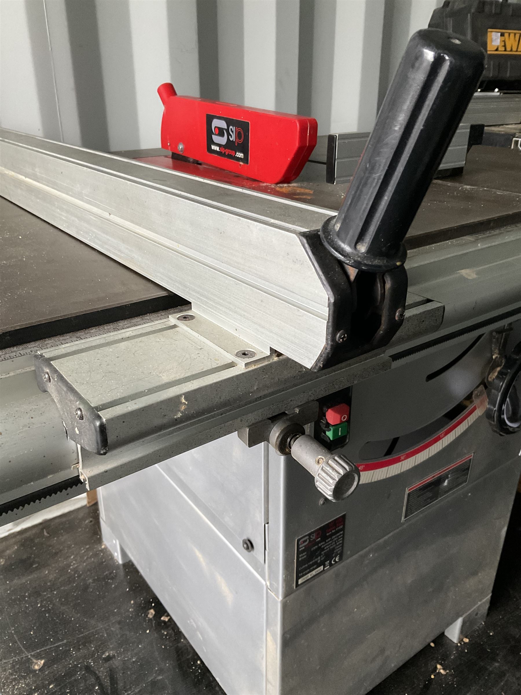 “Sip”, 10” Table saw with aluminium guides, 3500 rpm - THIS LOT IS TO BE COLLECTED BY APPOINTMENT FROM DUGGLEBY STORAGE, GREAT HILL, EASTFIELD, SCARBOROUGH, YO11 3TX