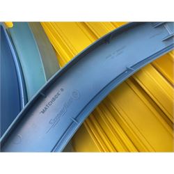 Matchbox Superfast track racing Set with Superbooster and two boxed SF-17 Slipstream Curves; together with five boxed Superfast models - 3d Monteverdi Hai, two 7d Hairy Hustler, 45c Ford Group 6 and 66d Mazda RX500; and quantity of unboxed and playworn other die-cast models