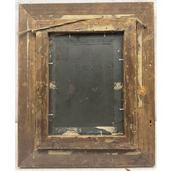 William Edward Millner (British 1849-1895): 'Waiting for the Fishman', oil on board signed titled and dated 1875 verso 25cm x 18cm