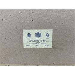 Guillaume Delisle (French 1675-1726): 'Carte du Partie Septentrionale du Duche de Bourgogne', 18th century engraved map, hand coloured, from an atlas pub. Covens and Mortier of Amsterdam c.1750, 52cm x 65cm
Provenance: with The Parker Gallery. Albermarle Street, London, label verso