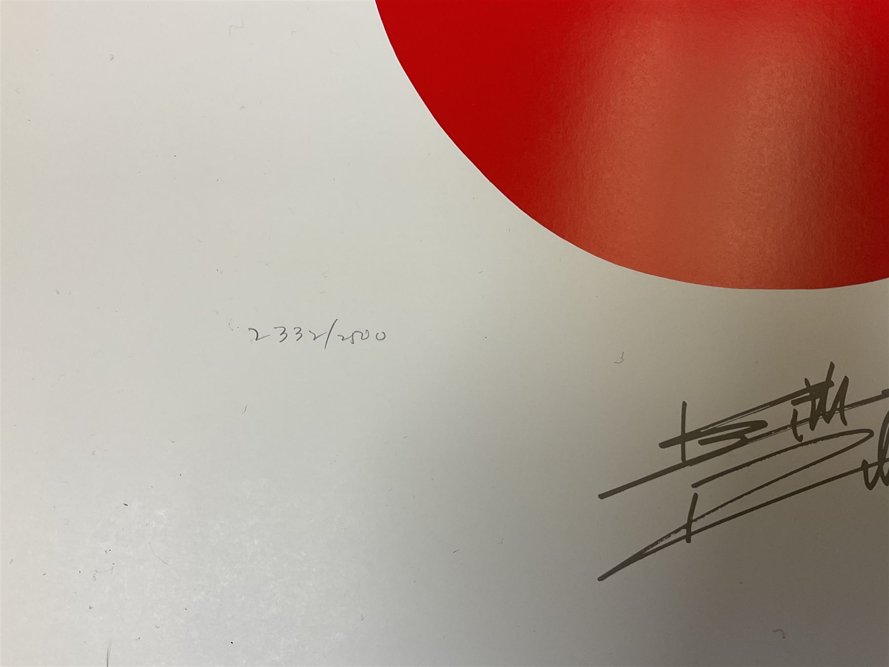 Rolling Stones - two limited edition 1994 Musicon International posters depicting the iconic John Pasche lips and tongue Stones logo surrounded by printed signatures, nos.2148/2500 and 2332/2500 with certificates 67 x 57cm, unframed