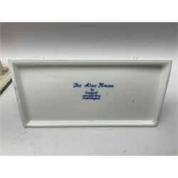 Eleven Coalport cottages, including Park Folly, The Alms House, Watermill and The Summer House, each with printed marks beneath