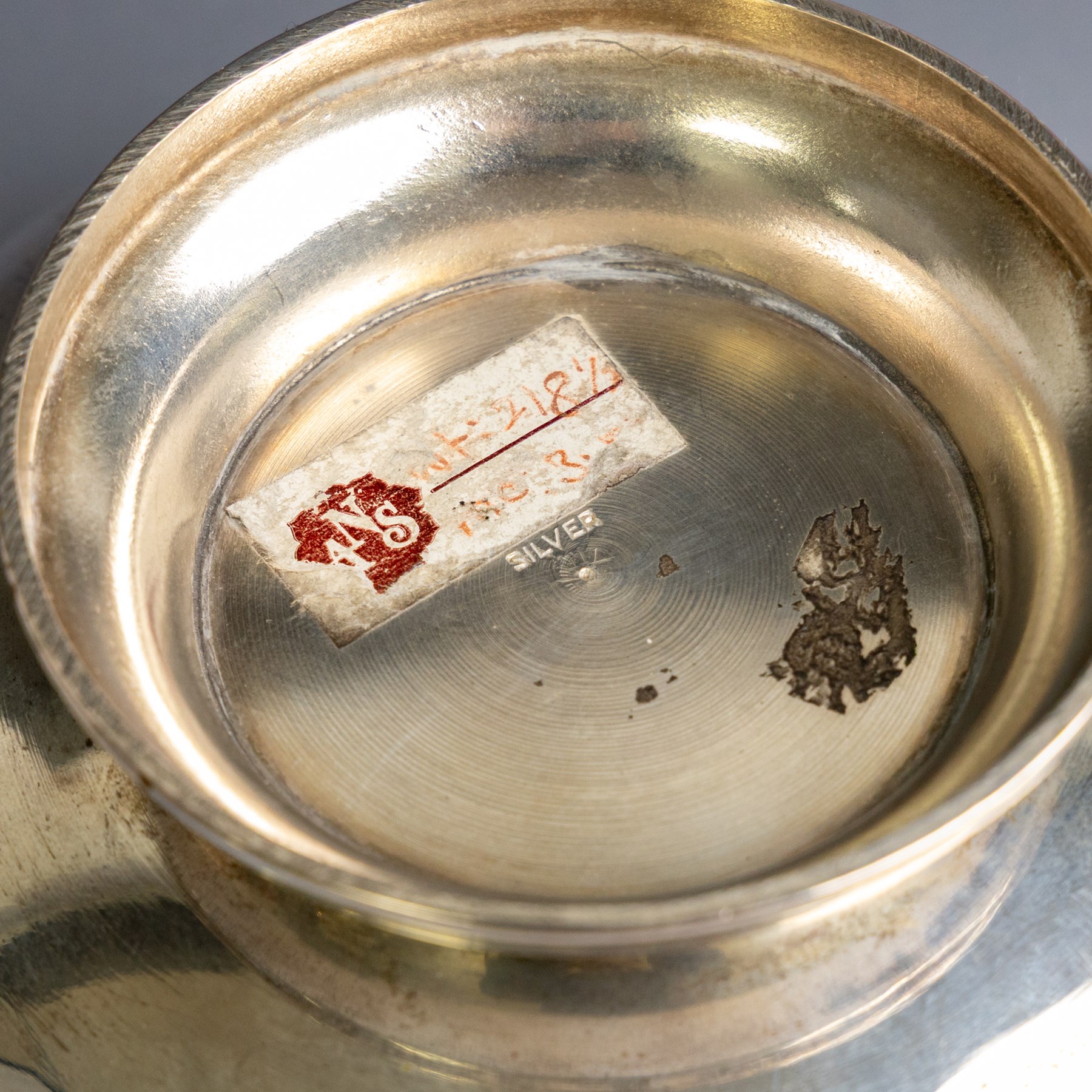 Indian silver footed bowl, of circular form with pierced sides, H8cm, D15cm