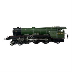 ACE Trains 0 gauge E/6 LNER A3 Class 4-6-2 locomotive 'Blink Bonny' no.2550, with tender, in LNER green livery, boxed with instructions