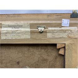 Colin Clough Hilton (British 1902-1984): 'In Whitby Harbour', oil on canvas signed, titled on labels verso 59cm x 79cm