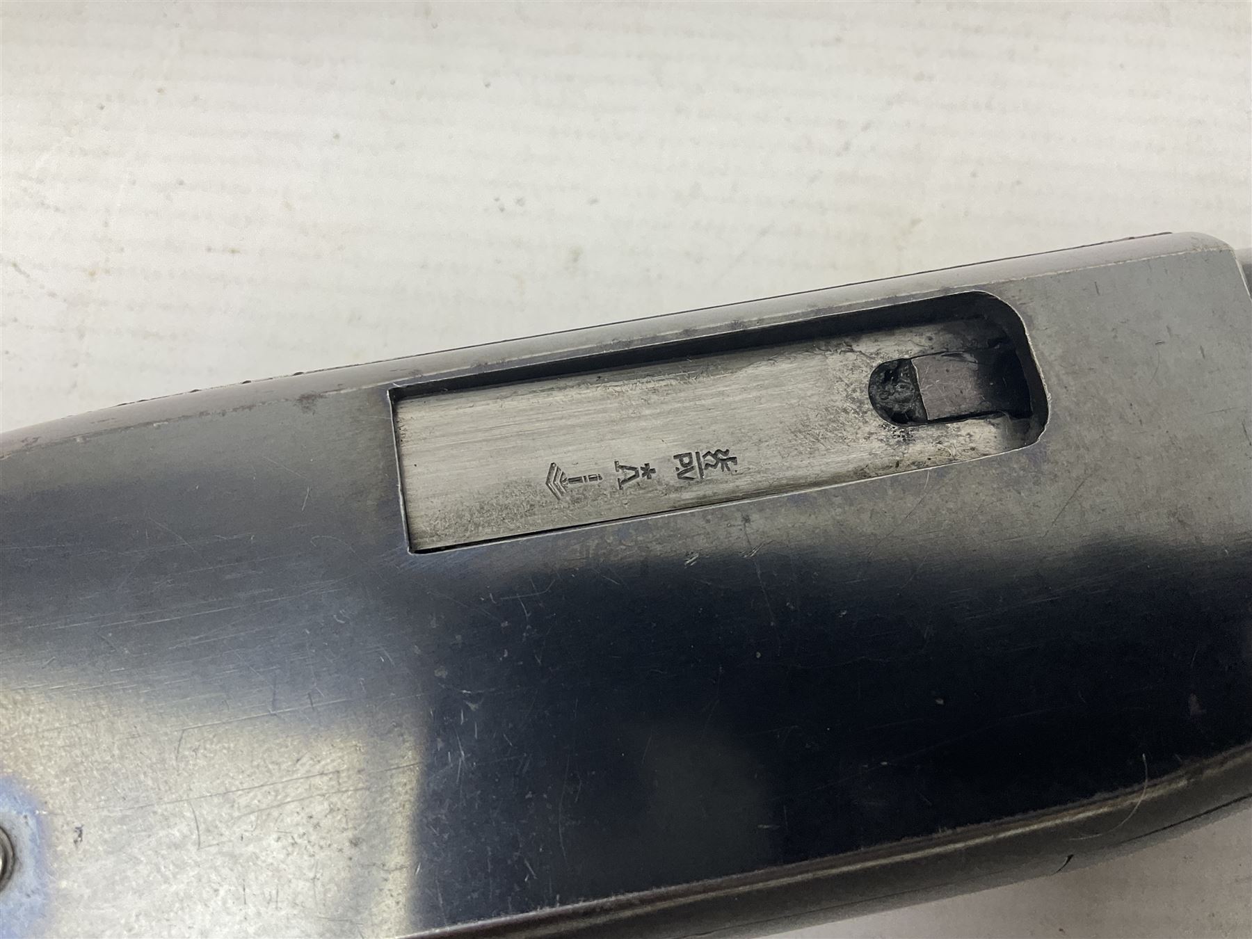 FIREARMS CERTIFICATE REQUIRED - Belgian Browning FN pump action .22 LR rifle, the 56cm(22