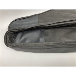 Classic Cantabile five-string banjo with sapele mahogany back L97.5cm; in soft carrying case