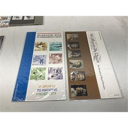 Queen Elizabeth II mint decimal stamps, including Post & Go, face value of usable postage approximately 75 GBP