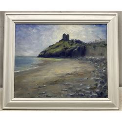 Neil Tyler (British 1945-): 'Criccieth - North Wales', oil on canvas signed, titled verso 40cm x 50cm