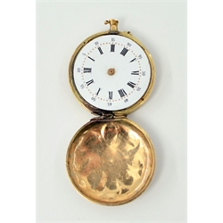 Two gold pocket watches, stamped 585 and 9c