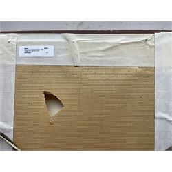 John Richard Townsend (British 1930-): 'The Artists Wife (Tina)' Female Nude Standing, pencil sketch unsigned, inscribed verso 37cm x 27cm 