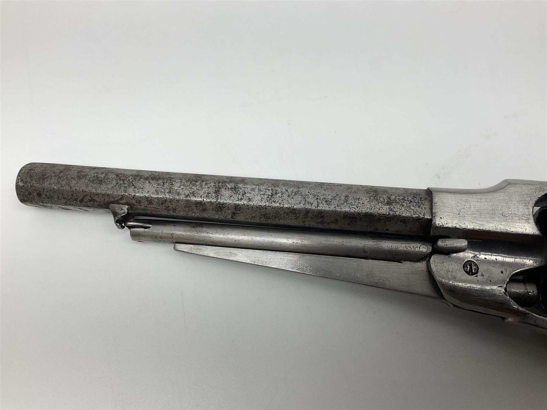 Remington Richmond Virginia .44 six-shot army revolver, the 20cm(8