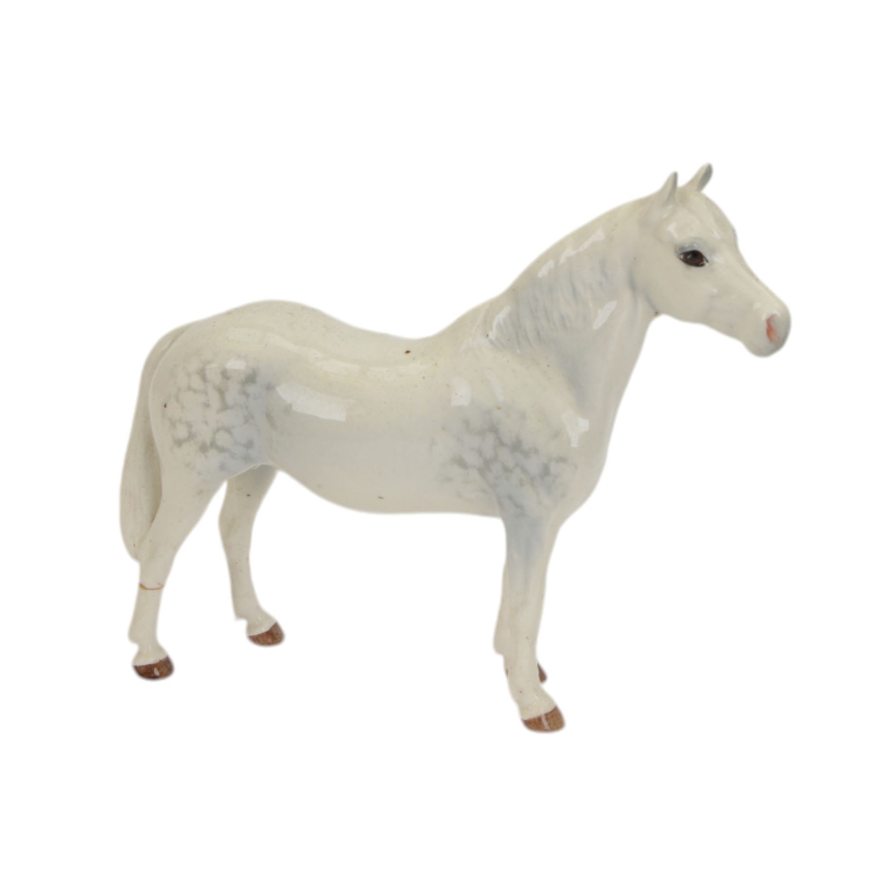 Ten Beswick horse figures, Shetland pony 1648, Foal 915, Connemara etc  