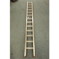  Extending aluminium ladders, H350cm (closed)  