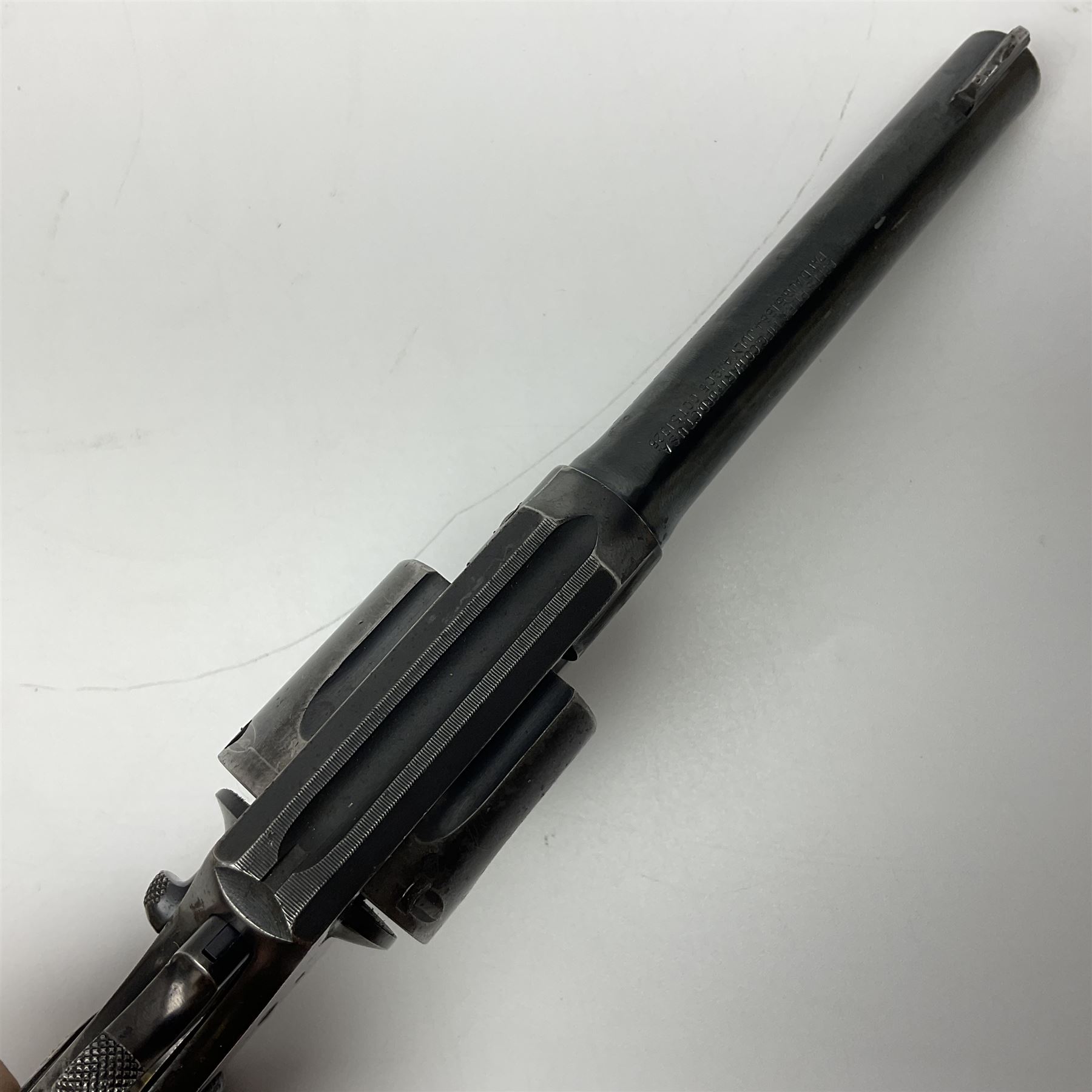 Deactivated Colt Official Police 38-200 six-shot revolver, the 13cm(5