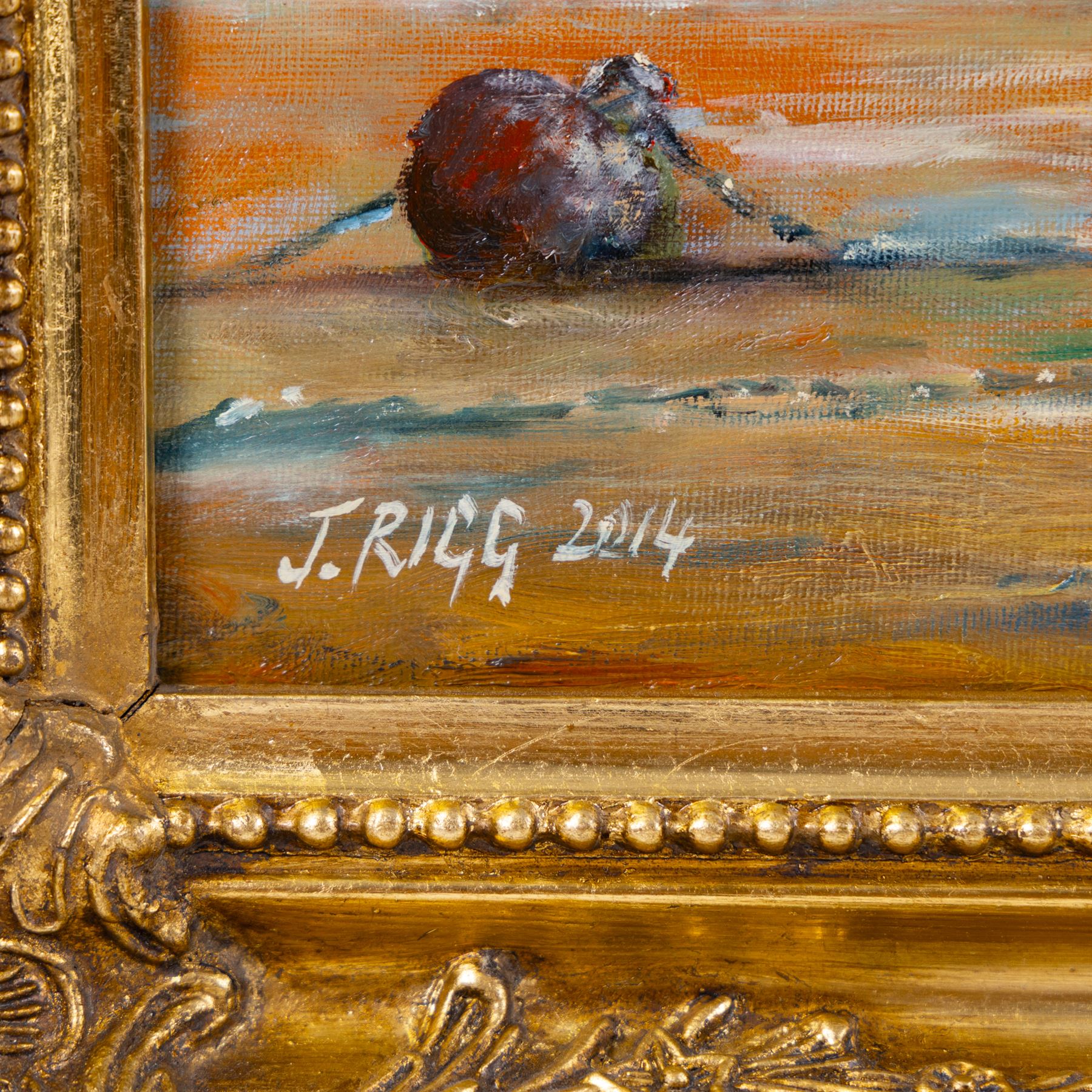 Jack Rigg (British 1927-2023): 'Summer Day - Spring Tide' - Kirkcaldy Trawler and Coble in Scarborough Harbour, oil on canvas board signed and dated 2014, titled verso 50cm x 60cm