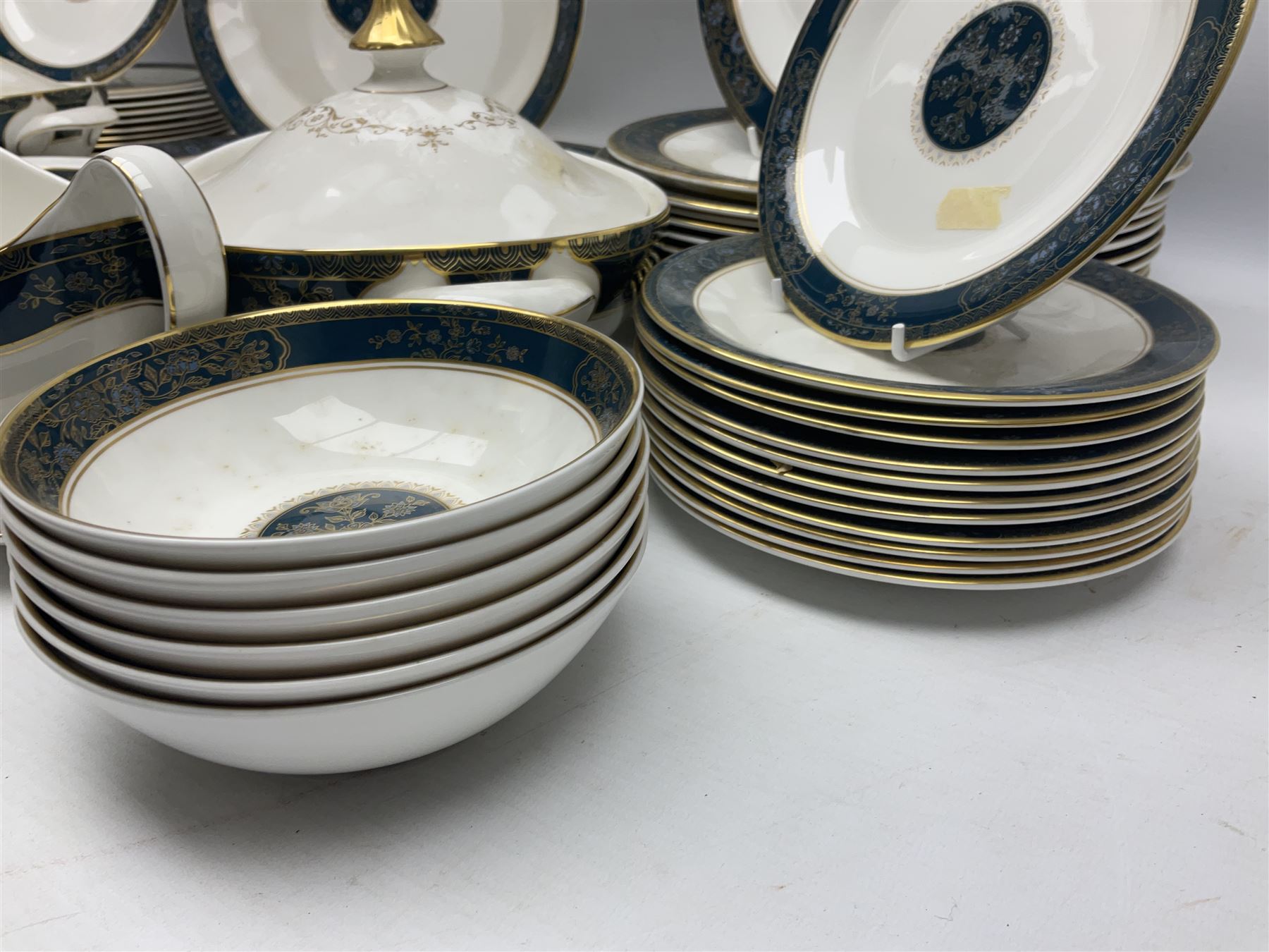 Royal Doulton Carlyle pattern dinner service for twelve, comprising