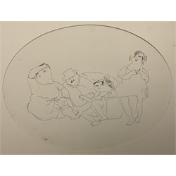 Scofield Thayer (American 1889-1982): 'Living Art' (Twenty Facsimile Reproductions after Paintings, Drawings and Engravings and ten photographs after sculptures by Contemporary Artists), limited edition portfolio of 400 printed at Ganymed Press, Berlin, 1923 
Notes: Scofield was an American Poet and Publisher and editor in chief of the Dial magazine. Living Art contains reproductions of what Thayer believed was the best in the art of the period, containing lithographs of works from his own collection by  Pablo Picasso, Henri Matisse, Gaston Lachaise, Marc Chagall and Edvard Munch. All the works within the folio were owned by Thayer and bequeathed to the MET museum. 