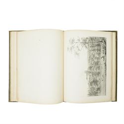 Kilby Rev. Thomas -  'Scenery in the Vicinity of Wakefield' published by the author 1843, illustrated with engraved plates, decorative green cloth/ gilt binding with all edges gilt