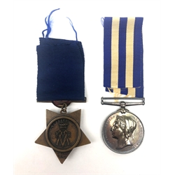  Egypt pair, Egypt medal 1882-89 to 4973 Pte.G.Russell 3/Grenr. Gds and Khedive's Star later named G.Russell 4973 3GG, both with ribbons (2)   