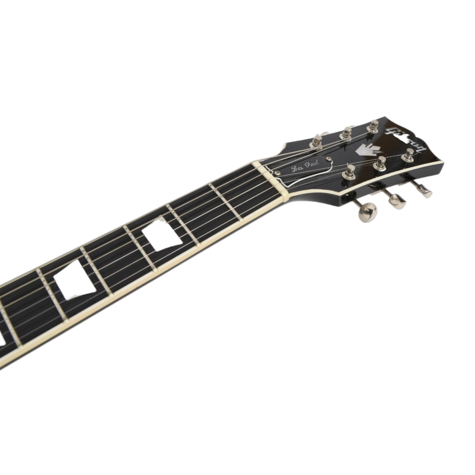 Limited edition Gibson Les Paul Standard, in silver burst finish, made in USA serial no. GC243 Guitar Centre Exclusive 2008, in fitted hard case, guitar length L99cm