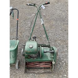 Ransomes 18 inch auto-certes lawnmower , Scotts easygreen rotary spreader with back pack pressure sprayer and sack barrow. - THIS LOT IS TO BE COLLECTED BY APPOINTMENT FROM DUGGLEBY STORAGE, GREAT HILL, EASTFIELD, SCARBOROUGH, YO11 3TX