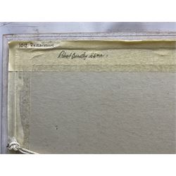 Robert Brindley (Northern British 1949-): 'Reflections', pastel signed, titled and dated '97 verso, 32cm x 50cm 