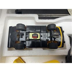 Scalextric - Set 300 with TR7 rally cars, controllers, power unit, track and paperwork; boxed