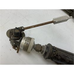 Cameras and camera equipment, including Kodak Retinette 1A, Polaroid J33 land camera, Kodak Colour snap 35, Agfa Isola I, three tripods etc,  