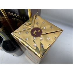 Hennessy Very Special Cognac, 70cl 40% vol, one bottle, in presentation gift wrap box,  Martell VS three star cognac, 1l, 40% vol, two bottles, both in boxes, and Remy Martin V.S.O.P Fine Champagne Cognac, 70cl 40% vol, one bottle in box (4)